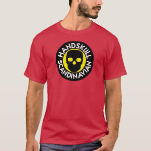 ハンドスカルLIVパイナップルTシャツ基本P4 Tシャツ