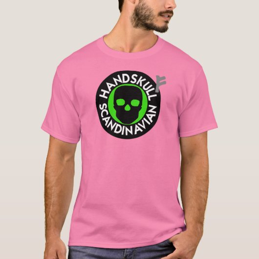ハンドスカルLIVフォレストTシャツ基本P4 Tシャツ (正面)