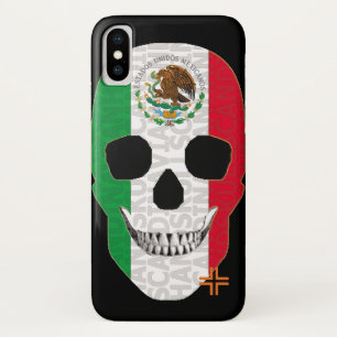 ハンドスカルMexicoケースiPhone X B2 iPhone X ケース