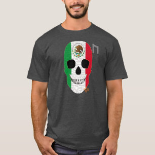 ハンドスカルMexico Tシャツ基本B2 Tシャツ
