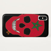 ハンドスカルMoroccoケースiPhone X B2 Case-Mate iPhoneケース (裏面(横))