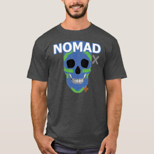 ハンドスカルNomad Tシャツ基本B2 Tシャツ