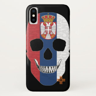 ハンドスカルSerbiaケースiPhone X B2 iPhone X ケース