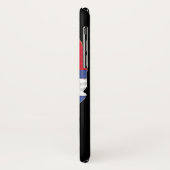 ハンドスカルSvart KorsケースiPhone X B2 Case-Mate iPhoneケース (裏面/左)