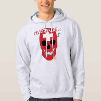 ハンドスカルSWITZERLAND Hooded Sweatshirt B2 パーカ