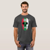 ハンドスカルTシャツ基本B2 Tシャツ (正面フル)