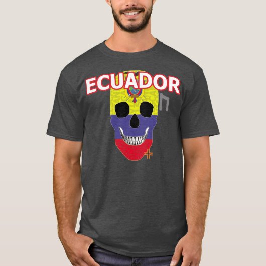 ハンドスカルTシャツ基本B2 Tシャツ (正面)