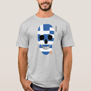 ハンドスカルTシャツ基本B2 Tシャツ