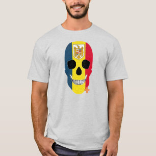 ハンドスカルTシャツ基本B2 Tシャツ