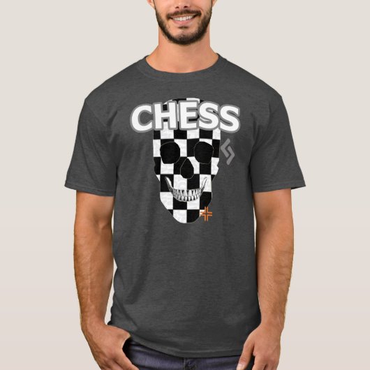 ハンドスカルTシャツ基本B2 Tシャツ (正面)