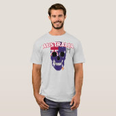 ハンドスカルTシャツ基本B2 Tシャツ (正面フル)