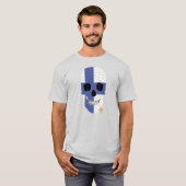 ハンドスカルTシャツ基本B2 Tシャツ (正面フル)