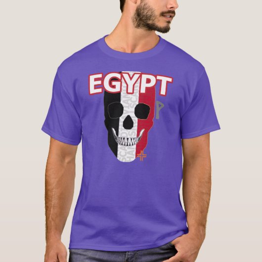 ハンドスカルTシャツ基本B2 Tシャツ (正面)