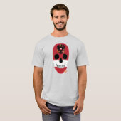 ハンドスカルTシャツ基本B2 Tシャツ (正面フル)