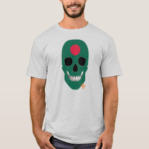 ハンドスカルTシャツ基本B2 Tシャツ