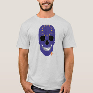 ハンドスカルTシャツ基本B2 Tシャツ