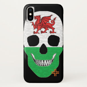 ハンドスカルWalesケースiPhone X B2 iPhone X ケース