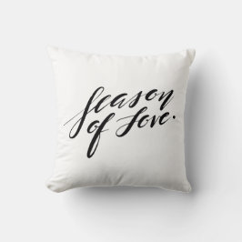 ハンドスクリプトシーズンの愛の枕 クッション