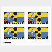 ハンドスクロスウェーデン – ステッカー (シート)