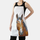 ハンドスケッチベイホース エプロン (インサイチュ)