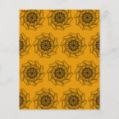 ハンドスケッチ抽象芸術パターンスクラップブック紙 (裏面)