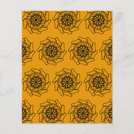 ハンドスケッチ抽象芸術パターンスクラップブック紙