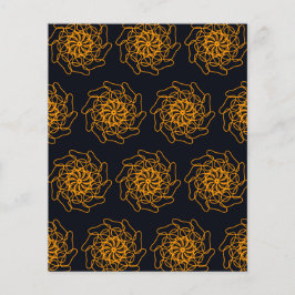 ハンドスケッチ抽象芸術パターンスクラップブック紙