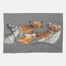 ハンドスケッチ馬ポートレートポートレート