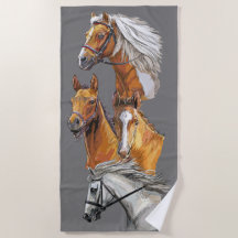 ハンドスケッチ馬ポートレートポートレート