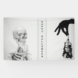 ハンドスケルトンハロウィーンバナー 横断幕