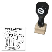 ハンドスタンプ – ID確認後のアルコール ラバースタンプ (押印)