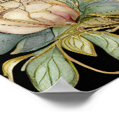 ハンドスティング証明書フローラケルトWICCA 異教の ポスター (角)