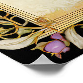 ハンドスティング証明書フローラケルトWICCA 異教の ポスター (角)