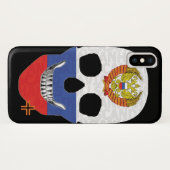 ハンドスロシアのカルiPhone X B2 Case-Mate iPhoneケース (裏面(横))