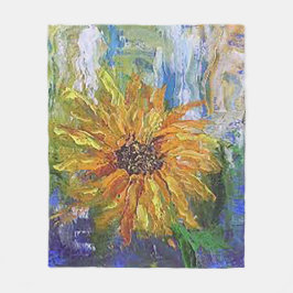 ハンドス絵を描マフラワープリントブランケット フリースブランケット