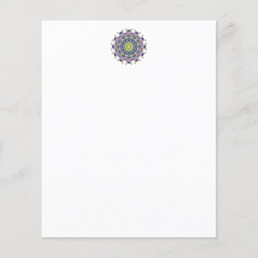 ハンドズ絵画マンダラクロック顔2 (正面)