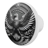 ハンドセ絵を描ラミックノブ – キャビネ芸術的ットプル セラミックノブ (右)