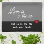 ハンドタオルを洗う キッチンタオル (折り畳み)