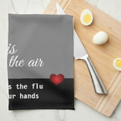 ハンドタオルを洗う キッチンタオル (四つ折り)