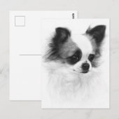 ハンドチワ絵を描ワアのアートワーク ポストカード (正面/裏面)