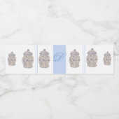 ハンドチ絵を描ノイセリー生姜瓶 ペットボトルラベル (シングルラベル)