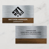 ハンドツールロゴ |メタルウッド 名刺 (正面/裏面)