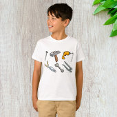ハンドツール ハンマー ドリル 釘 レンチ Tシャツ