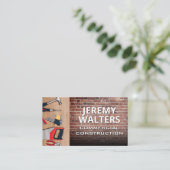 ハンドツール |建築 |レンガ材 名刺 (スタンド正面)