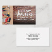 ハンドツール |建築 |レンガ材 名刺 (正面/裏面)