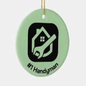 ハンドデザインセラミックオーナメント セラミックオーナメント (右)