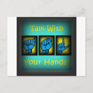 ハンドトーク(2) ポストカード