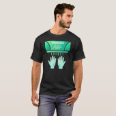 ハンドドライヤー使用準備完了 Tシャツ (正面フル)