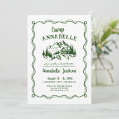 ハンドドロッドキャンプバチェロレッテ 招待状 (スタンド正面)