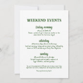 ハンドドロッドキャンプバチェロレッテ 招待状 (裏面)